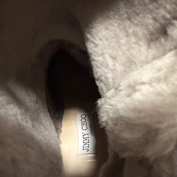 Jimmy Choo Black Leather Ankle Booties - Picture 5 of 7